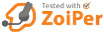 Tested with ZoiPer
